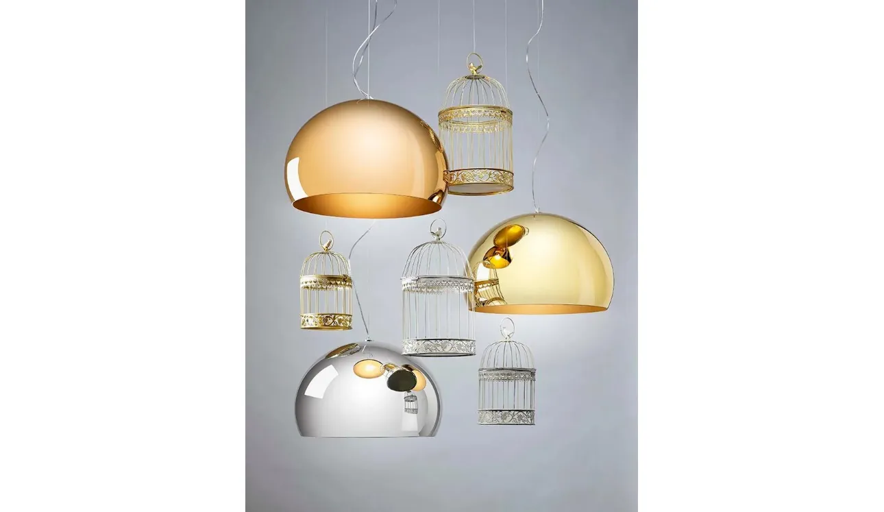 Lampada a sospensione Fl/y di Kartell