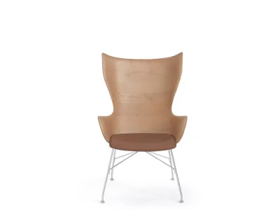 Poltroncina K Wood di Kartell