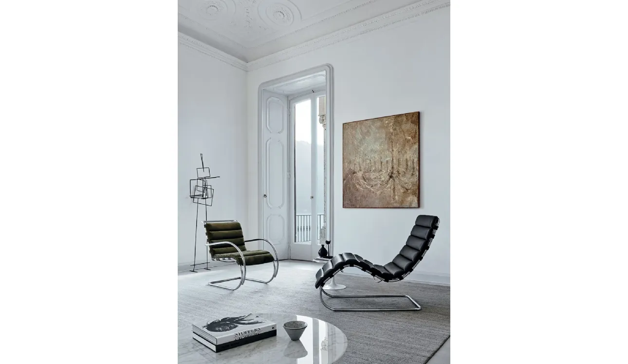 Poltroncina MR Chaise Lounge di Knoll