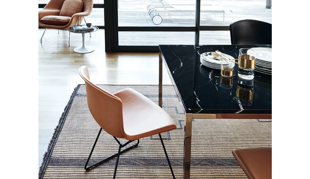 Sedia Bertoia Leather di Knoll