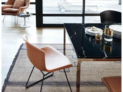 Sedia Bertoia Leather di Knoll