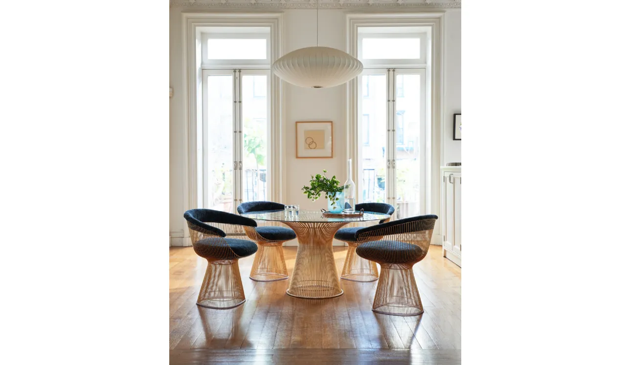 Sedia Platner Armchair di Knoll